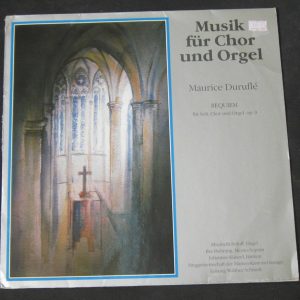 Maurice Durufle – Requiem op.9 Schmidt Roloff  Künzel Helming AG 0991001 lp RARE