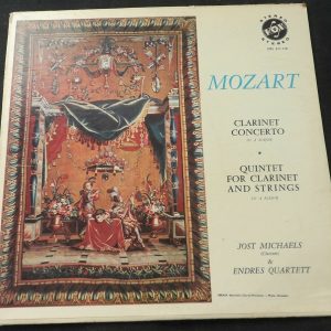 Mozart Clarinet Concerto Michaels Reichert VOX STPL 511.110 LP EX