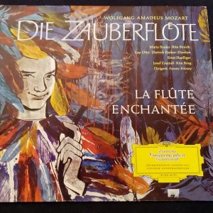 Mozart – Die Zauberflöte Fischer-Dieskau Fricsay DGG LPEM 19 194 Tulips 1964 LP