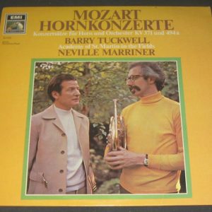 Mozart  Horn Concertos Tuckwell , Marriner HMV EMI Electrola Gold 62 402 lp EX