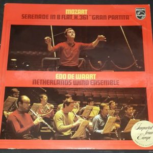Mozart Serenade ” Gran Partita ” Edo de Waart Philips 839 734 lp
