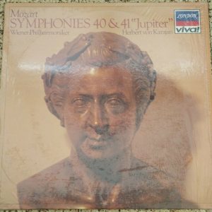 Mozart ‎- Symphonies 40 & 41 Karajan London VIV 6 lp EX