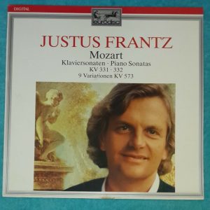 Mozart  – piano sonatas Justus Frantz  Eurodisc 209 040 LP EX