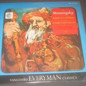 Mussorgsky Pictures At Exhibition / Bald Mountain Golschmann Vanguard LP EX