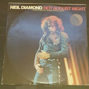 Neil Diamond – Hot August Night MCA 2-8000 Israeli 2 LP Israel 1973