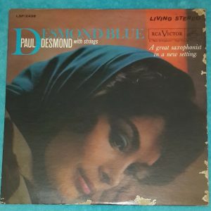 Paul Desmond With Strings ‎- Desmond Blue RCA LSP-2438 LP 1962 Jim Hall Jazz