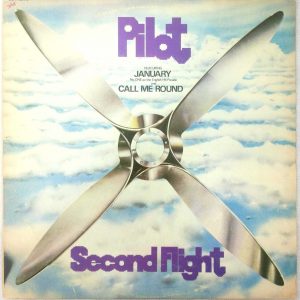 Pilot – Second Flight LP 12″ Vinyl Record EMC 3075 Israel Pressing Soft Rock