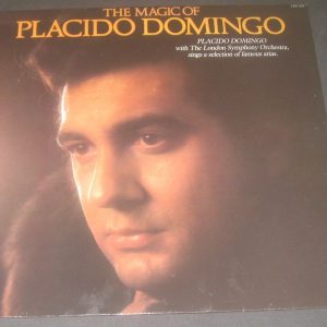 Placido Domingo ‎- Arias Puccini Leoncavallo Verdi Etc Santi RCA Camden LP EX