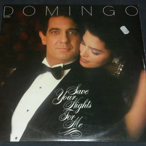 Placido Domingo ‎- Save Your Nights For Me CBS FM 39866 lp ex