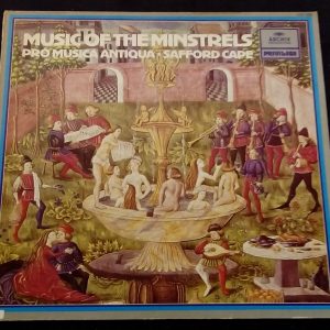 Pro Musica Antiqua / Safford Cape ?? Music Of The Minstrels  Archiv  LP EX