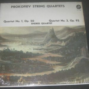Prokofiev String Quartets Endres Quartet VOX PL 11.100 LP EX