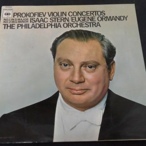 Prokofiev ‎- Violin Concertos  Ormandy  Isaac Stern  CBS 72269 ed1 lp ex