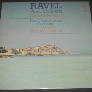 RAVEL – Piano Concerti FRANCOIS / CLUYTENS EMI CFP 40071 lp EX
