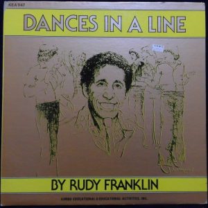 RUDY FRANKLIN – Dances In Line LP KIMBO EDUCATIONAL 1977 children’s Rich LaPage