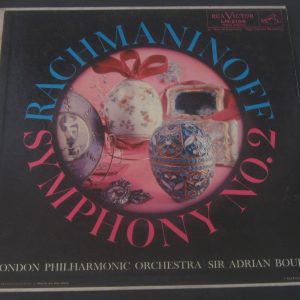 Rachmaninoff Symphony No. 2 Boult RCA LM – 2106 USA LP 1957 EX