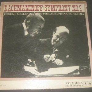 Rachmaninov Symphony No. 2 Ormandy Columbia 6-Eye ML 5436 LP