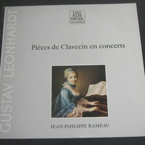 Rameau Pieces de Clavecin en concerts BRUGGEN KIUJKEN LEONHARDT TELEFUNKEN  lp