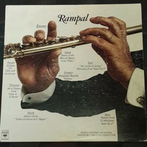 Rampal : Plays His Favorite Encores Columbia M 34559 LP EX