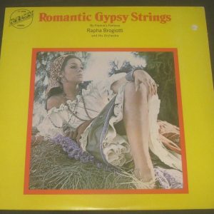 Rapha Brogiotti Romantic Gypsy Strings Capitol (Embassy) ST 10498 LP EX Israel