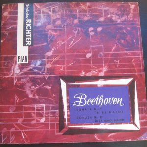 Richter – Beethoven Piano Sonata No. 7 / 12 Electrecord ECE 060 lp Gatefold RARE