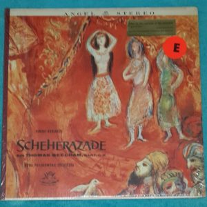 Rimsky-Korsakov : Scheherazade Thomas Beecham  Angel S35505 LP