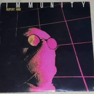 Rupert Hine ‎– Immunity A&M ‎AMLH 68519 LP EX  New Wave , Experimental