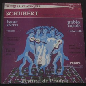 STERN CASALS TORTELIER Scubert String Quintet PHILIPS L 01.188 L lp France