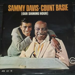 Sammy Davis / Count Basie ‎– Our Shining Hour  Verve LP 1st Pressing ED1 EX