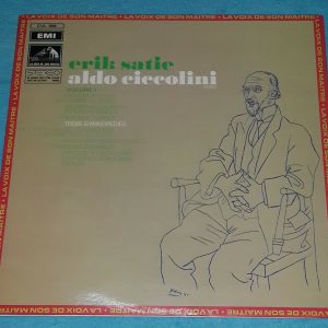 Satie – Pieces Pour Piano Aldo Ciccolini HMV ‎CVL 998 LP