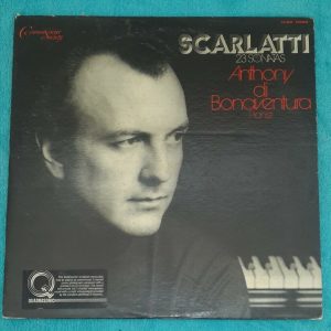 Scarlatti ‎- 23 Sonatas Piano – Anthony di Bonaventura Connoisseur Society 2 LP