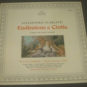 Scarlatti Endimione e Cintra – Cantata Mathieu Lange Archiv 2533 061 LP EX
