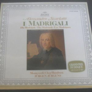 Scarlatti – The Madrigals Jurgen Jurgens Archiv 2533 300 LP EX