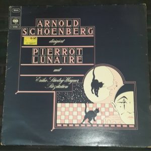 Schoenberg , Stiedry-Wagner ‎-  Lunaire  CBS 61442 lp EX