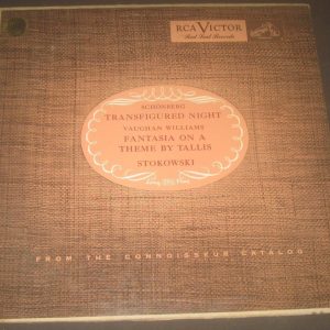 Schonberg Transfigured Night  Williams Fantasia On Theme Stokowski RCA LM 1739