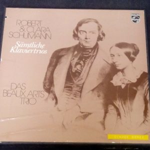 Schumann Complete Pianos Trios Beaux Arts Trio Philips 6700 051 2 LP Box