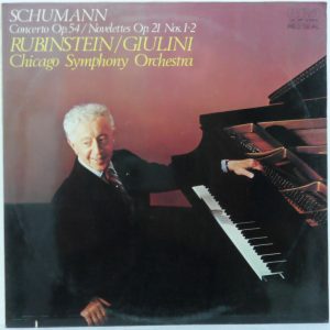 Schumann – Piano Concerto In A Minor / Novelettes Rubinstein Giulini ?LSC 2997