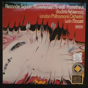 Scriabine – Piano Concerto · Prometheus Ashkenazy Maazel Decca 6.41461 lp EX