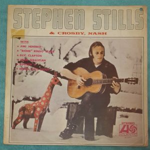 Stephen Stills Self Titled Crosby Nash Rare Israeli  LP Israel