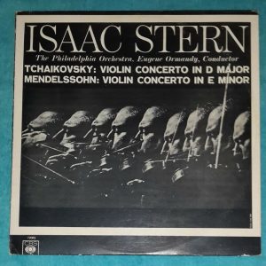Stern / Ormandy – Tchaikovsky / Mendelssohn Violins Concerto CBS 72083 lp ex