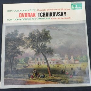 Tchaikovsky / Dvorak String Quartet Moscow Borodin / Janacek Quartet Fontana lp