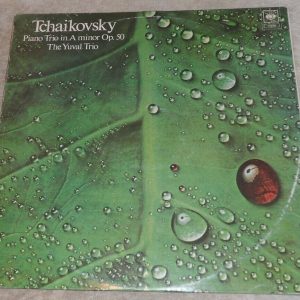 Tchaikovsky ‎- Piano Trio  The Yuval Piano Trio CBS ‎73698 lp EX