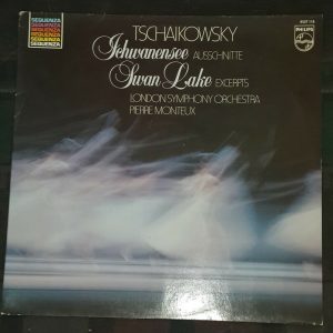 Tchaikovsky ‎– Swan Lake (Excerpts) Monteux Philips ‎ 6527 119 LP EX