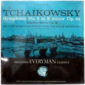 Tchaikovsky  Symphony no. 5  MARCHE SLAVE Halle Orchestra John Barbirolli SEALED