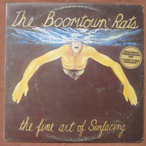 The Boomtown Rats Fine Art Of Surfacing ISRAELI DIFF COVER RARE Israel lp