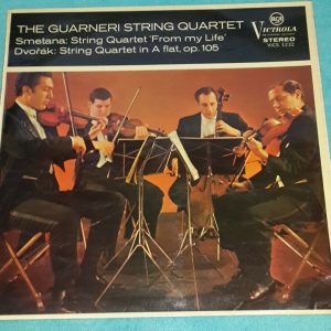 The Guarneri String Quartet Smetana Dvorak RCA VICS 1232 LP EX 1967
