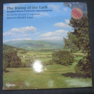 The Rising of the Lark . Alison Pearce , Susan Drake , hyperion lp Haydn RARE