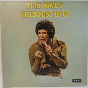 Tom Jones – Greatest Hits LP 1973 Rare Israel pressing PAX