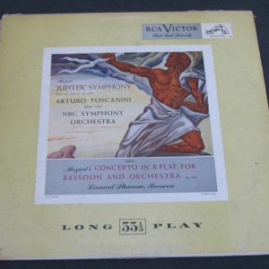 Toscanini – Mozart Jupiter Symphony No. 41 RCA LM -1030 50’s