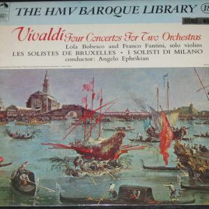VIVALDI FOUR CONCERTOS FOR TWO ORCHESTRAS EMI HMV LP