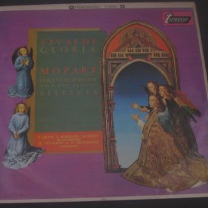 Vivaldi Gloria Mozart Exsultate Jubilate  Benedictus Grossmann Turnabout Vox LP
